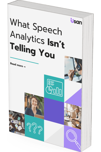 What Speech Analytics Isn't Telling You